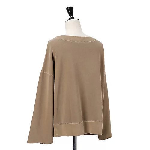 【スアデオ/suadeo】のボートネックロゴスウェット 人気、トレンドファッション・服の通販 founy(ファニー) 　ファッション　Fashion　レディースファッション　Fashion for Women　トップス・カットソー　Cut & Sew Tops　レディースパーカー・カジュアルフーディー　Casual Hoodies & Sweatshirts　スウェット・クルーネックトップス　Sweatshirts & Crewnecks / Relaxed Fit Sweat Tops　デコルテ　Décolleté, Neckline　ワイド　Wide, Wide Fit　洗える　Machine Washable　other-3|ID: prp329100004604749 ipo3291000000032769175