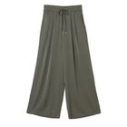 【ドレスハーセルフ/DRESS HERSELF】のワイドパンツ 人気、トレンドファッション・服の通販 founy(ファニー) ファッション Fashion レディースファッション Fashion for Women パンツ Pants & Trousers サテン Satin, Glossy Fabric ワイド Wide, Wide Fit 洗える Machine Washable thumbnail カーキ|ID: prp329100004604754 ipo3291000000033141418