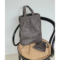 【ウィムガゼット/Whim Gazette】の【Hoaw. Sampoコラボアイテム】 TOTE 人気、トレンドファッション・服の通販 founy(ファニー) ファッション Fashion レディースファッション Fashion for Women バッグ Bags アクセサリー Fashion Accessories クラシカル Classical, Vintage-Inspired クラシック Classic, Timeless Style コラボ Collaboration, Collab 巾着 Drawstring Bag, Kinchaku 軽量 Lightweight, Ultra Light シューズ Shoes, Footwear チェック Check, Plaid, Tartan トレンド Trend, Trending Now プリント Print, Printed Pattern ポケット Pocket, Pocket Detail モチーフ Motif, Design Theme おすすめ Recommended / Our Picks 2025年 2025 2025-2026秋冬・A/W Autumn/Winter 2025–26 AW25–26 |ID:prp329100004604760