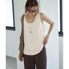 【スタイルデリ/STYLE DELI】の透けないジョーゼットタンクトップ アイボリー|ID: prp329100004604821 ipo3291000000032770648