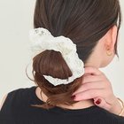 【フィービィー/phoebe】のガーリッシュレースシュシュ ホワイト|ID: prp329100004605730 ipo3291000000032814947