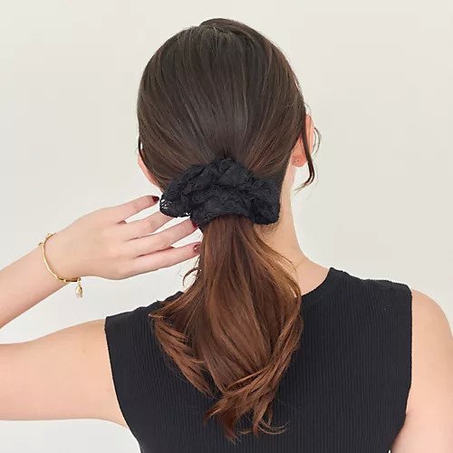 【フィービィー/phoebe】のガーリッシュレースシュシュ 人気、トレンドファッション・服の通販 founy(ファニー) 　ファッション　Fashion　レディースファッション　Fashion for Women　シュシュ&ヘアアクセ/ヘアアレンジ　Scrunchies & Hair Accessories　ガーリー　Girly, Feminine Style　シンプル　Simple, Minimal　レース　Lace, Lace Fabric　other-3|ID: prp329100004605730 ipo3291000000032814950