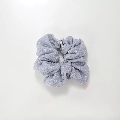 【フィービィー/phoebe】のメタルグリッターシュシュ インテリア・キッズ・メンズ・レディースファッション・服の通販 founy(ファニー) 　ファッション　Fashion　レディースファッション　Fashion for Women　シュシュ&ヘアアクセ/ヘアアレンジ　Scrunchies & Hair Accessories　シルバー　Silver, Metallic Silver　シンプル　Simple, Minimal　トレンド　Trend, Trending Now　メタル　Metal, Metal Parts　ライトグレー|ID: prp329100004605731 ipo3291000000032814959