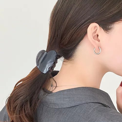 【フィービィー/phoebe】のマーブルハートバンスクリップ インテリア・キッズ・メンズ・レディースファッション・服の通販 founy(ファニー) https://founy.com/ ファッション Fashion レディースファッション Fashion for Women フォルム Silhouette, Form マーブル Marble, Marble Pattern |ID: prp329100004605733 ipo3291000000032814987