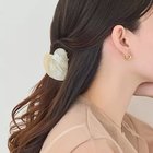 【フィービィー/phoebe】のマーブルハートバンスクリップ ホワイト|ID: prp329100004605733 ipo3291000000032814990