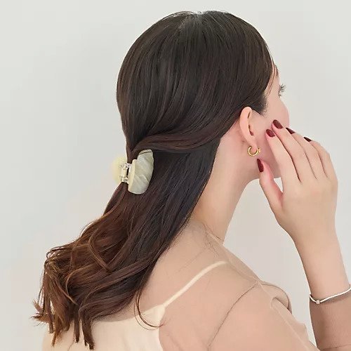 【フィービィー/phoebe】のマーブルハートバンスクリップ 人気、トレンドファッション・服の通販 founy(ファニー) 　ファッション　Fashion　レディースファッション　Fashion for Women　フォルム　Silhouette, Form　マーブル　Marble, Marble Pattern　other-2|ID: prp329100004605733 ipo3291000000032814994