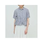 【ミズイロ インド/mizuiro ind】のワッシャープリーツフレアチェックシャツ ロンドンストライプ|ID:prp329100004606300