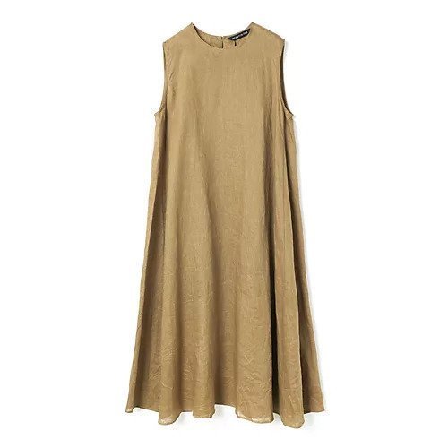 【ミズイロ インド/mizuiro ind】のリネンノースリーブワンピース 人気、トレンドファッション・服の通販 founy(ファニー) 　ファッション　Fashion　レディースファッション　Fashion for Women　ワンピース　Dresses　シンプル　Simple, Minimal　フレア　Flare, Flared　夏　Summer　other-2|ID: prp329100004606305 ipo3291000000032851451