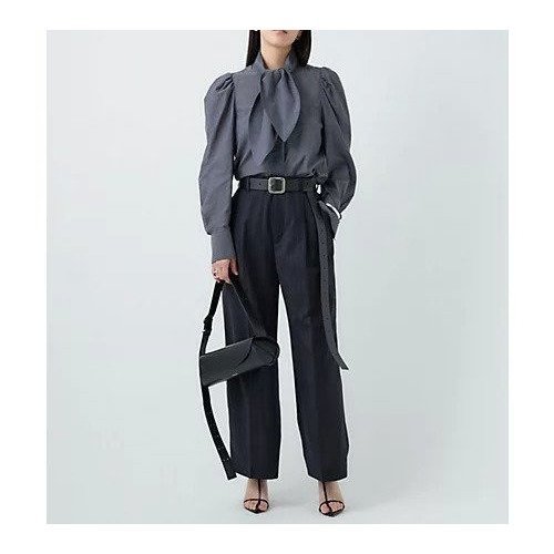 【カオス/Chaos】のガールスカウトブラウス 人気、トレンドファッション・服の通販 founy(ファニー) 　ファッション　Fashion　レディースファッション　Fashion for Women　トップス・カットソー　Cut & Sew Tops　シャツ・ブラウス・オフィスカジュアル　Elegant Blouses & Button-Ups　ストライプ　Stripe, Striped Pattern　デニム　Denim, Jeans Material　バランス　Balance, Style Balance　ボトム　Bottoms, Lower Wear　ミックス　Mix, Mixed Style　リボン　Ribbon, Bow　other-2|ID: prp329100004607982 ipo3291000000032917145