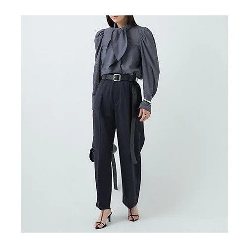 【カオス/Chaos】のガールスカウトブラウス 人気、トレンドファッション・服の通販 founy(ファニー) 　ファッション　Fashion　レディースファッション　Fashion for Women　トップス・カットソー　Cut & Sew Tops　シャツ・ブラウス・オフィスカジュアル　Elegant Blouses & Button-Ups　ストライプ　Stripe, Striped Pattern　デニム　Denim, Jeans Material　バランス　Balance, Style Balance　ボトム　Bottoms, Lower Wear　ミックス　Mix, Mixed Style　リボン　Ribbon, Bow　other-3|ID: prp329100004607982 ipo3291000000032917154