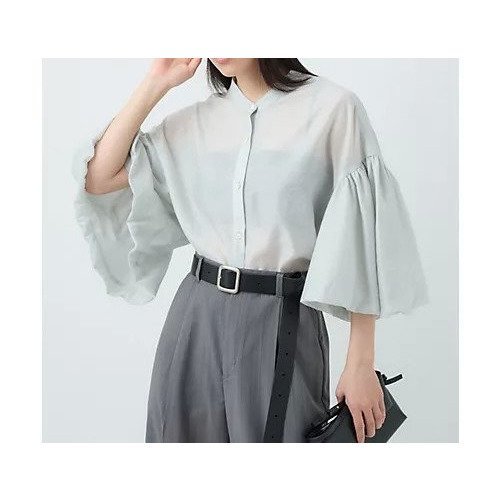 【カオス/Chaos】のプリムブラウス 人気、トレンドファッション・服の通販 founy(ファニー) 　ファッション　Fashion　レディースファッション　Fashion for Women　トップス・カットソー　Cut & Sew Tops　シャツ・ブラウス・オフィスカジュアル　Elegant Blouses & Button-Ups　ギャザー　Gathered, Ruffled　シンプル　Simple, Minimal　 other-1|ID: prp329100004607987 ipo3291000000032917331