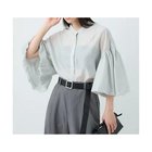 【カオス/Chaos】のプリムブラウス ライトグレー|ID: prp329100004607987 ipo3291000000036041511