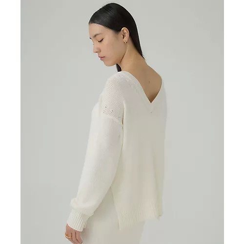 【カオス/Chaos】のシルクコンリリー 2WAY Vネックプルオーバー 人気、トレンドファッション・服の通販 founy(ファニー) 　ファッション　Fashion　レディースファッション　Fashion for Women　トップス・カットソー　Cut & Sew Tops　カジュアルプルオーバー・ニットトップス　Pullovers & Knit Tops / Casual Pullovers　Vネックトップス　V-Neck Tops / V-Cut Neckline Shirts　バランス　Balance, Style Balance　ロング　Long, Long-Length　ワイド　Wide, Wide Fit　人気　Popular, Best Seller　 other-1|ID: prp329100004607989 ipo3291000000032917439