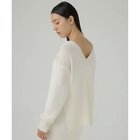 【カオス/Chaos】のシルクコンリリー 2WAY Vネックプルオーバー ホワイト|ID:prp329100004607989