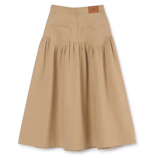 【ガニー/GANNI】のClassic Summer Suiting Long Skirt 人気、トレンドファッション・服の通販 founy(ファニー) 　ファッション　Fashion　レディースファッション　Fashion for Women　スカート　Skirts　ロングスカート　Long Skirts / Maxi & Midi Skirts　2025年　2025　2025-2026秋冬・A/W　Autumn/Winter 2025–26 AW25–26　ウエスタン　Western Style　ガーリー　Girly, Feminine Style　ギャザー　Gathered, Ruffled　パッチ　Patch, Appliqué　ポケット　Pocket, Pocket Detail　ロング　Long, Long-Length　夏　Summer　洗える　Machine Washable　other-2|ID: prp329100004607990 ipo3291000000032917524