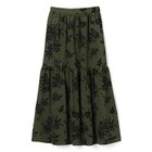 【スアデオ/suadeo】のフラワープリントスカート 人気、トレンドファッション・服の通販 founy(ファニー) ファッション Fashion レディースファッション Fashion for Women スカート Skirts シンプル Simple, Minimal フラット Flat, Flat Shoes フラワー Flower, Floral フロント Front, Front Design プリント Print, Printed Pattern 洗える Machine Washable thumbnail グリーン|ID: prp329100004607991 ipo3291000000032917548