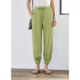 【スタイルデリ/STYLE DELI】 【LUXE】シャーリングプリーツジョガーパンツ人気、トレンドファッション・服の通販 founy(ファニー) ファッション Fashion レディースファッション Fashion for Women パンツ Pants & Trousers イエロー Yellow シャーリング Shirring, Ruched ジャケット Jacket, Outerwear ジョーゼット Georgette, Semi-Sheer Fabric ダメージ Distressed, Destroyed 定番 Standard, Basic Item なめらか Smooth, Silky Texture パジャマ Pajamas, Sleepwear フィット Fit, Slim Fit フロント Front, Front Design ポケット Pocket, Pocket Detail リボン Ribbon, Bow リラックス Relax, Relaxed Fit おすすめ Recommended / Our Picks 夏 Summer |ID:prp329100004607995