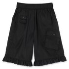 【ガニー/GANNI】のDuchesse Nylon Midi Ruffle Shorts Black|ID: prp329100004607997 ipo3291000000032917750