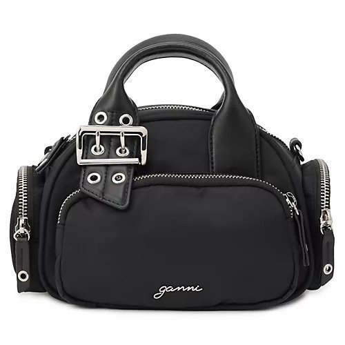 【ガニー/GANNI】のBucky Polochon Small インテリア・キッズ・メンズ・レディースファッション・服の通販 founy(ファニー) https://founy.com/ ファッション Fashion レディースファッション Fashion for Women 2025年 2025 2025-2026秋冬・A/W Autumn/Winter 2025–26 AW25–26 ショルダー Shoulder, Shoulder Strap フロント Front, Front Design ポケット Pocket, Pocket Detail メタル Metal, Metal Parts |ID: prp329100004608004 ipo3291000000032917954