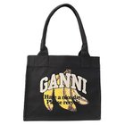 【ガニー/GANNI】のLarge Easy Shopper Banana Print Black|ID: prp329100004608005 ipo3291000000032917983