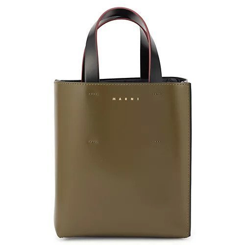 【マルニ/MARNI】のMUSEO BAG MINI インテリア・キッズ・メンズ・レディースファッション・服の通販 founy(ファニー) 　ファッション　Fashion　レディースファッション　Fashion for Women　2025年　2025　2025-2026秋冬・A/W　Autumn/Winter 2025–26 AW25–26　ショルダー　Shoulder, Shoulder Strap　フォルム　Silhouette, Form　DEEP SAGE/MOCA/BLACK|ID: prp329100004608007 ipo3291000000034366613