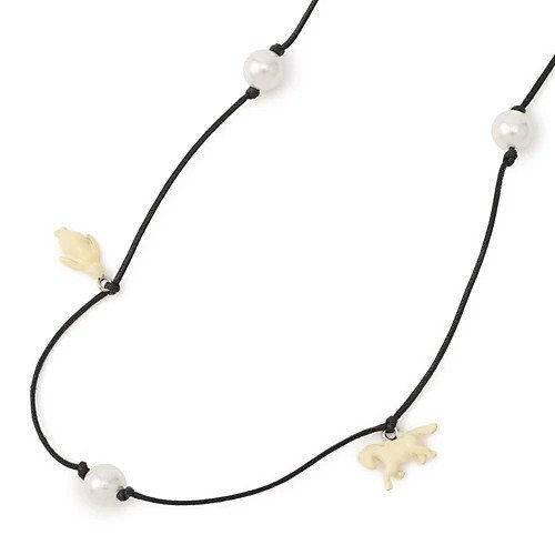 【マルニ/MARNI】のNECKLACE インテリア・キッズ・メンズ・レディースファッション・服の通販 founy(ファニー) https://founy.com/ ファッション Fashion レディースファッション Fashion for Women ジュエリー Jewelry ネックレス Necklaces & Pendants 2025年 2025 2025-2026秋冬・A/W Autumn/Winter 2025–26 AW25–26 ネックレス Necklace, Pendant Necklace パール Pearl, Pearl Accent モチーフ Motif, Design Theme ロング Long, Long-Length |ID: prp329100004608024 ipo3291000000032918425