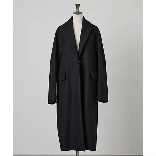 【カオス/Chaos】のスーペリヤヌスチェスターコート インテリア・キッズ・メンズ・レディースファッション・服の通販 founy(ファニー) 　ファッション　Fashion　レディースファッション　Fashion for Women　アウター　Coat / Outerwear Collection　コート・ロングコート・ピーコート　Long Coats, Peacoats & More　チェスターコート・ロング丈アウター　Chester Coats / Chesterfield Long Coats　冬　Winter / This Winter　フロント　Front, Front Design　エレガント 上品　Elegant　A/W・秋冬　Autumn/Winter　ブラック|ID: prp329100004608029 ipo3291000000032918573