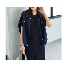 【スタイルデリ/STYLE DELI】のくったりシャツ型スナップブルゾンB 人気、トレンドファッション・服の通販 founy(ファニー) ファッション Fashion レディースファッション Fashion for Women アウター Coat / Outerwear Collection ブルゾンジャケット・スポーティアウター Blouson Jackets トップス・カットソー Cut & Sew Tops シャツ・ブラウス・オフィスカジュアル Elegant Blouses & Button-Ups 秋 Autumn カーディガン Cardigan, Knitwear 軽量 Lightweight, Ultra Light シルバー Silver, Metallic Silver ジャケット Jacket, Outerwear スピンドル Spindle, Drawcord スリット Slit, Slit Detail 台形 A-Line, Trapezoid Shape ノースリーブ Sleeveless, No-Sleeve 長袖 Long Sleeve, Full Sleeve バルーン Balloon, Balloon Silhouette フェイク Faux, Fake フォルム Silhouette, Form フラップ Flap, Flap Pocket フロント Front, Front Design ブルゾン Blouson, Bomber Jacket ベスト Vest, Waistcoat ポケット Pocket, Pocket Detail 半袖 Short Sleeve, Half Sleeve ワイド Wide, Wide Fit 夏 Summer エレガント 上品 Elegant ビジネス 仕事 通勤 Business / Work / Commuting |ID:prp329100004609219