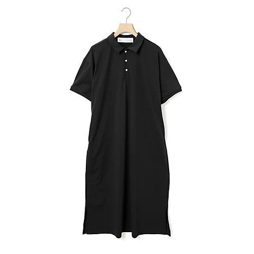 【ミディウミ/MidiUmi】のワイドポロワンピース インテリア・キッズ・メンズ・レディースファッション・服の通販 founy(ファニー) https://founy.com/ ファッション Fashion レディースファッション Fashion for Women ワンピース Dresses スリット Slit, Slit Detail フロント Front, Front Design ロング Long, Long-Length ワイド Wide, Wide Fit 人気 Popular, Best Seller |ID: prp329100004609222 ipo3291000000032968082