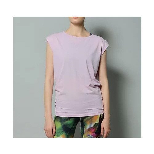 【ジュリエ/Julier】の【定番】Ecocoベア天竺チュニック インテリア・キッズ・メンズ・レディースファッション・服の通販 founy(ファニー) 　ファッション　Fashion　レディースファッション　Fashion for Women　トップス・カットソー　Cut & Sew Tops　スポーツウェア　Functional & Stylish Sportswear　スリット　Slit, Slit Detail　チュニック　Tunic, Long Top　定番　Standard, Basic Item　人気　Popular, Best Seller　フィット　Fit, Slim Fit　ヨガ　Yoga, Yoga Wear　ピンク|ID: prp329100004609847 ipo3291000000032976378