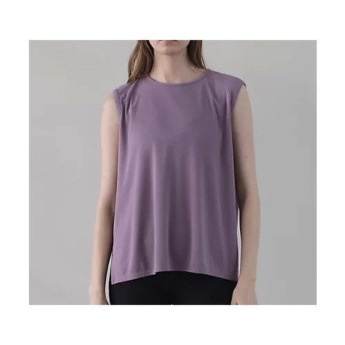 【ジュリエ/Julier】のフィールフライスノースリーブトップス インテリア・キッズ・メンズ・レディースファッション・服の通販 founy(ファニー) 　ファッション　Fashion　レディースファッション　Fashion for Women　トップス・カットソー　Cut & Sew Tops　キャミソール&ノースリーブ　Camisoles & Sleeveless Tops　スポーツウェア　Functional & Stylish Sportswear　スリット　Slit, Slit Detail　ノースリーブ　Sleeveless, No-Sleeve　ヨガ　Yoga, Yoga Wear　ラベンダー　Lavender　吸水　Absorbent, Quick-Dry　夏　Summer　ラベンダー|ID: prp329100004609849 ipo3291000000032976390