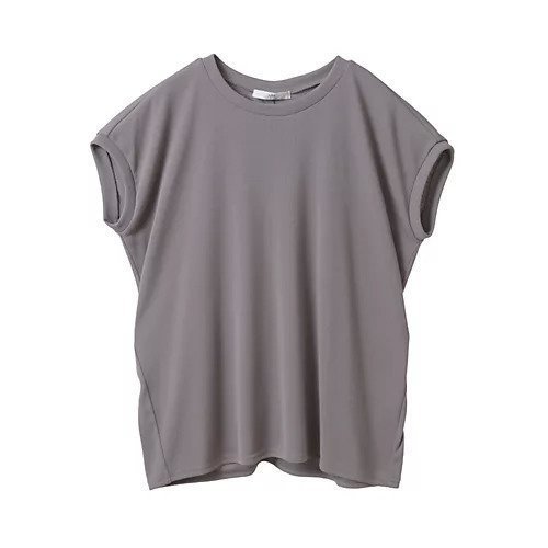 【ジュリエ/Julier】の【定番】フィールフライス半袖トップス インテリア・キッズ・メンズ・レディースファッション・服の通販 founy(ファニー) 　ファッション　Fashion　レディースファッション　Fashion for Women　トップス・カットソー　Cut & Sew Tops　スポーツウェア　Functional & Stylish Sportswear　シンプル　Simple, Minimal　スリーブ　Sleeve, Long Sleeve / Short Sleeve　フレンチ　French, French Style　ヨガ　Yoga, Yoga Wear　ラベンダー　Lavender　半袖　Short Sleeve, Half Sleeve　吸水　Absorbent, Quick-Dry　定番　Standard, Basic Item　グレー|ID: prp329100004609850 ipo3291000000032976402