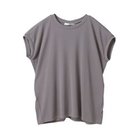 【ジュリエ/Julier】の【定番】フィールフライス半袖トップス グレー|ID:prp329100004609850