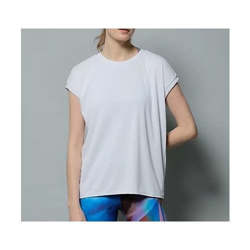 【ジュリエ/Julier】の【定番】フィールフライス半袖トップス インテリア・キッズ・メンズ・レディースファッション・服の通販 founy(ファニー) 　ファッション　Fashion　レディースファッション　Fashion for Women　トップス・カットソー　Cut & Sew Tops　シンプル　Simple, Minimal　スリーブ　Sleeve, Long Sleeve / Short Sleeve　フレンチ　French, French Style　ヨガ　Yoga, Yoga Wear　ラベンダー　Lavender　半袖　Short Sleeve, Half Sleeve　吸水　Absorbent, Quick-Dry　定番　Standard, Basic Item　ホワイト|ID: prp329100004609850 ipo3291000000035436375