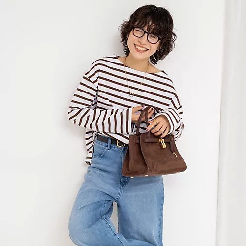 【リエミラー/Rie Miller】のBIGマリンボーダーボートネックプルオーバーカットソー 人気、トレンドファッション・服の通販 founy(ファニー) 　ファッション　Fashion　レディースファッション　Fashion for Women　トップス・カットソー　Cut & Sew Tops　カジュアルプルオーバー・ニットトップス　Pullovers & Knit Tops / Casual Pullovers　カットソー・ベーシックTシャツ　Cut-and-Sewn Tops / Stretch Tees & Basics　2025年　2025　2025-2026秋冬・A/W　Autumn/Winter 2025–26 AW25–26　おすすめ　Recommended / Our Picks　ダメージ　Distressed, Destroyed　トレンド　Trend, Trending Now　ビッグ　Big, Oversized　ベスト　Vest, Waistcoat　ボーダー　Border, Stripe　人気　Popular, Best Seller　定番　Standard, Basic Item　other-3|ID: prp329100004609854 ipo3291000000032977905