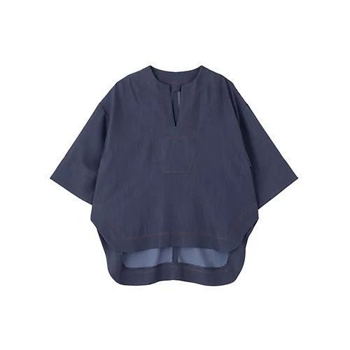 【アドーア/ADORE】のスラブデニムブラウス インテリア・キッズ・メンズ・レディースファッション・服の通販 founy(ファニー) https://founy.com/ ファッション Fashion レディースファッション Fashion for Women トップス・カットソー Cut & Sew Tops シャツ・ブラウス・オフィスカジュアル Elegant Blouses & Button-Ups おすすめ Recommended / Our Picks セットアップ Set-Up, Coordinated Outfit チュニック Tunic, Long Top ツイル Twist, Twisted Detail デニム Denim, Jeans Material ドレープ Drape, Draping Fabric バランス Balance, Style Balance ビッグ Big, Oversized フィット Fit, Slim Fit リラックス Relax, Relaxed Fit 夏 Summer 春 Spring S/S・春夏 SS, Spring/Summer, Warm Season |ID: prp329100004609856 ipo3291000000032976437