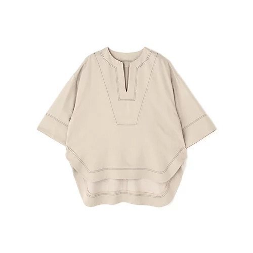 【アドーア/ADORE】のスラブデニムブラウス インテリア・キッズ・メンズ・レディースファッション・服の通販 founy(ファニー) 　ファッション　Fashion　レディースファッション　Fashion for Women　トップス・カットソー　Cut & Sew Tops　シャツ・ブラウス・オフィスカジュアル　Elegant Blouses & Button-Ups　おすすめ　Recommended / Our Picks　セットアップ　Set-Up, Coordinated Outfit　チュニック　Tunic, Long Top　ツイル　Twist, Twisted Detail　デニム　Denim, Jeans Material　ドレープ　Drape, Draping Fabric　バランス　Balance, Style Balance　ビッグ　Big, Oversized　フィット　Fit, Slim Fit　リラックス　Relax, Relaxed Fit　夏　Summer　春　Spring　S/S・春夏　SS, Spring/Summer, Warm Season　ベージュ|ID: prp329100004609856 ipo3291000000032976439