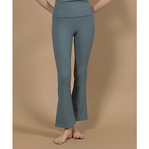 【ジュリエ/Julier】のスパンリブセミフレアパンツ 人気、トレンドファッション・服の通販 founy(ファニー) 　ファッション　Fashion　レディースファッション　Fashion for Women　パンツ　Pants & Trousers　スポーツウェア　Functional & Stylish Sportswear　ストレッチ　Stretch, Stretchy Fabric　パターン　Pattern, Design Print　ヨガ　Yoga, Yoga Wear　other-2|ID: prp329100004609861 ipo3291000000032976475