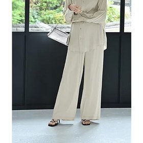 【スタイルデリ/STYLE DELI】 【BLK001】シルキーワイドレッグパンツ人気、トレンドファッション・服の通販 founy(ファニー) ファッション Fashion レディースファッション Fashion for Women パンツ Pants & Trousers 春 Spring サテン Satin, Glossy Fabric スリット Slit, Slit Detail セットアップ Set-Up, Coordinated Outfit ドレープ Drape, Draping Fabric リラックス Relax, Relaxed Fit ワイド Wide, Wide Fit おすすめ Recommended / Our Picks 夏 Summer 旅行 Travel エレガント 上品 Elegant |ID:prp329100004609862