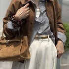 【ノーリーズ/NOLLEY'S】のスリムヒネリスライドベルト キャメル|ID: prp329100004609868 ipo3291000000035211832