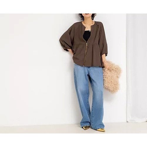 【ノーリーズ/NOLLEY'S】のペプラムバルーンライトブルゾン 人気、トレンドファッション・服の通販 founy(ファニー) 　ファッション　Fashion　レディースファッション　Fashion for Women　アウター　Coat / Outerwear Collection　ブルゾンジャケット・スポーティアウター　Blouson Jackets　2025年　2025　2025-2026秋冬・A/W　Autumn/Winter 2025–26 AW25–26　バルーン　Balloon, Balloon Silhouette　ブルゾン　Blouson, Bomber Jacket　春　Spring　秋　Autumn　軽量　Lightweight, Ultra Light　other-3|ID: prp329100004609874 ipo3291000000032976557