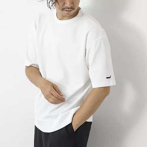 【ノーリーズ グッドマン/NOLLEY'S goodman / MEN】の【IRM】《吸水速乾/UVカット》超軽量ワッフル クジラT 25SS インテリア・キッズ・メンズ・レディースファッション・服の通販 founy(ファニー) 　ファッション　Fashion　メンズファッション　Fashion for Men　ウォッシャブル　Machine Washable　吸水　Absorbent, Quick-Dry　軽量　Lightweight, Ultra Light　ショーツ　Shorts, Short Pants　ストレッチ　Stretch, Stretchy Fabric　リラックス　Relax, Relaxed Fit　ワッフル　Waffle, Waffle Knit　夏　Summer　2025年　2025　2025春夏・S/S　Spring/Summer 2025 SS25　ホワイト|ID: prp329100004609879 ipo3291000000032976579