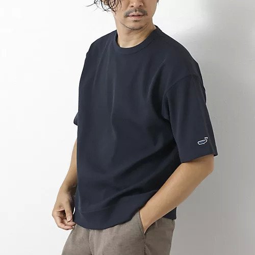 【ノーリーズ グッドマン/NOLLEY'S goodman / MEN】の【IRM】《吸水速乾/UVカット》超軽量ワッフル クジラT 25SS インテリア・キッズ・メンズ・レディースファッション・服の通販 founy(ファニー) 　ファッション　Fashion　メンズファッション　Fashion for Men　ウォッシャブル　Machine Washable　吸水　Absorbent, Quick-Dry　軽量　Lightweight, Ultra Light　ショーツ　Shorts, Short Pants　ストレッチ　Stretch, Stretchy Fabric　リラックス　Relax, Relaxed Fit　ワッフル　Waffle, Waffle Knit　夏　Summer　2025年　2025　2025春夏・S/S　Spring/Summer 2025 SS25　ネイビー|ID: prp329100004609879 ipo3291000000032976580
