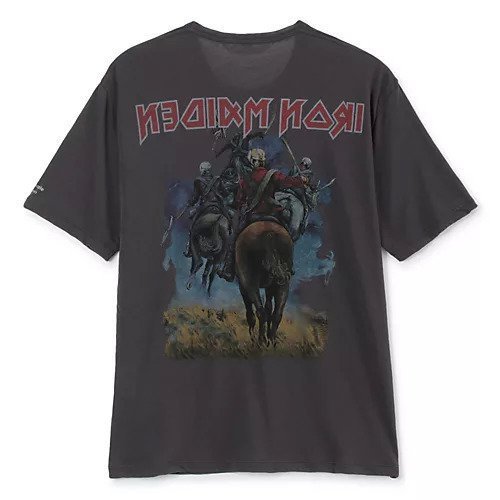 【ビューティフル ピープル/beautiful people】のIRON MAIDEN sheer jersey big-T 人気、トレンドファッション・服の通販 founy(ファニー) 　ファッション　Fashion　レディースファッション　Fashion for Women　2025年　2025　2025-2026秋冬・A/W　Autumn/Winter 2025–26 AW25–26　イラスト　Illustration　コラボ　Collaboration, Collab　フロント　Front, Front Design　プリント　Print, Printed Pattern　ユーズド　Used, Vintage-Look　人気　Popular, Best Seller　今季　This Season, Current Season　洗える　Machine Washable　other-2|ID: prp329100004610611 ipo3291000000032988929
