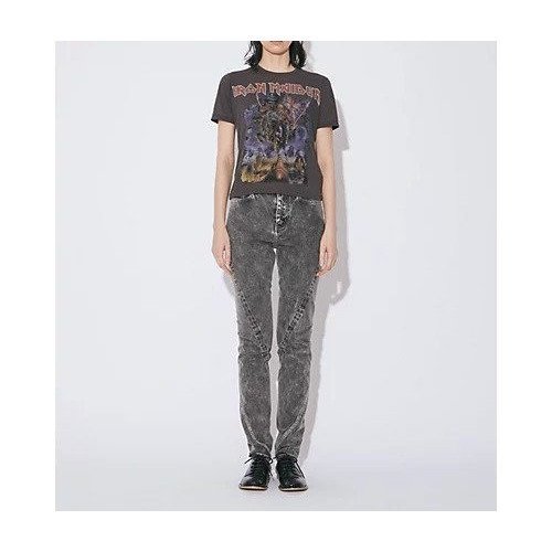 【ビューティフル ピープル/beautiful people】のIRON MAIDEN sheer jersey big-T 人気、トレンドファッション・服の通販 founy(ファニー) 　ファッション　Fashion　レディースファッション　Fashion for Women　2025年　2025　2025-2026秋冬・A/W　Autumn/Winter 2025–26 AW25–26　イラスト　Illustration　コラボ　Collaboration, Collab　フロント　Front, Front Design　プリント　Print, Printed Pattern　ユーズド　Used, Vintage-Look　人気　Popular, Best Seller　今季　This Season, Current Season　洗える　Machine Washable　other-2|ID: prp329100004610611 ipo3291000000033245124
