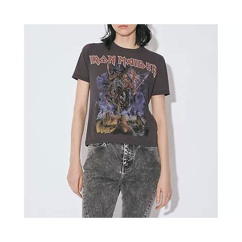 【ビューティフル ピープル/beautiful people】のIRON MAIDEN sheer jersey big-T 人気、トレンドファッション・服の通販 founy(ファニー) 　ファッション　Fashion　レディースファッション　Fashion for Women　2025年　2025　2025-2026秋冬・A/W　Autumn/Winter 2025–26 AW25–26　イラスト　Illustration　コラボ　Collaboration, Collab　フロント　Front, Front Design　プリント　Print, Printed Pattern　ユーズド　Used, Vintage-Look　人気　Popular, Best Seller　今季　This Season, Current Season　洗える　Machine Washable　other-2|ID: prp329100004610611 ipo3291000000034364885