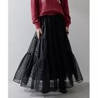 【ウィムガゼット/Whim Gazette】のドットシアースカート 人気、トレンドファッション・服の通販 founy(ファニー) ファッション Fashion レディースファッション Fashion for Women スカート Skirts インド Indian Textile オーガンジー Organza Fabric スリット Slit, Slit Detail ティアードスカート Tiered Skirt, Flounced Skirt ドット Polka Dot, Dot Pattern フラワー Flower, Floral 2025年 2025 2025春夏・S/S Spring/Summer 2025 SS25 thumbnail ネイビー|ID: prp329100004610616 ipo3291000000032989022