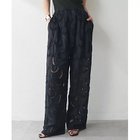 【ウィムガゼット/Whim Gazette】のエンブロイダリーパンツ 人気、トレンドファッション・服の通販 founy(ファニー) ファッション Fashion レディースファッション Fashion for Women パンツ Pants & Trousers 2025年 2025 2025春夏・S/S Spring/Summer 2025 SS25 おすすめ Recommended / Our Picks インド Indian Textile ジャケット Jacket, Outerwear マニッシュ Mannish, Boyish メッシュ Mesh, Net Fabric リラックス Relax, Relaxed Fit レース Lace, Lace Fabric 透かし Cut-Out, Lacework thumbnail ブラック|ID: prp329100004610617 ipo3291000000032989035