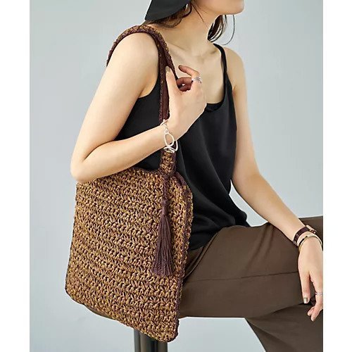 【スタイルデリ/STYLE DELI】のペーパー編みA4サイズトートバッグ 人気、トレンドファッション・服の通販 founy(ファニー) 　ファッション　Fashion　レディースファッション　Fashion for Women　バッグ　Bags　軽量　Lightweight, Ultra Light　財布　Wallet, Purse　ハンド　Hand, Handmade　ペーパー　Paper, Kraft Paper　ポケット　Pocket, Pocket Detail　ポーチ　Pouch, Small Case　マグネット　Magnet, Magnetic Closure　ミックス　Mix, Mixed Style　プチプライス・低価格　Affordable / Budget Price　夏　Summer　 other-1|ID: prp329100004612558 ipo3291000000033013928