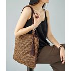 【スタイルデリ/STYLE DELI】のペーパー編みA4サイズトートバッグ 人気、トレンドファッション・服の通販 founy(ファニー) ファッション Fashion レディースファッション Fashion for Women バッグ Bags 軽量 Lightweight, Ultra Light 財布 Wallet, Purse ハンド Hand, Handmade ペーパー Paper, Kraft Paper ポケット Pocket, Pocket Detail ポーチ Pouch, Small Case マグネット Magnet, Magnetic Closure ミックス Mix, Mixed Style プチプライス・低価格 Affordable / Budget Price 夏 Summer thumbnail ブラウンミックス|ID: prp329100004612558 ipo3291000000033013929
